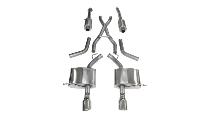 CORSA Performance — Corsa 2011-2024 Dodge Durango 5.7L V8 Polished Sport Dual Rear Cat-Back Exhaust
Exhaust