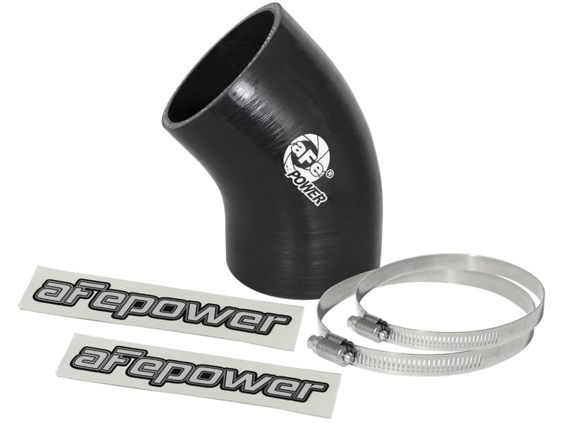 aFe — aFe Magnum FORCE CAI Univ. Silicone Coupling Kit (3in. ID / 6in. L / 45-Deg.) Elbow Coupler - Black
Intake Coupling Kit
