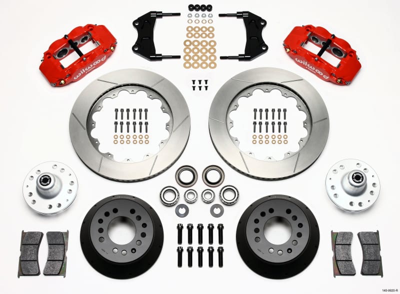 Wilwood — Wilwood Narrow Superlite 6R Front Hub Kit 14.00in Red WWE ProSpindle
BRAKE KIT