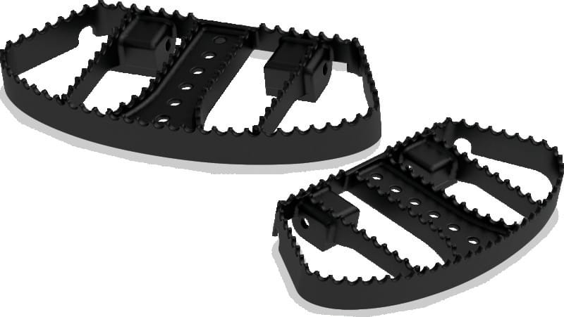 Burly Brand — Burly Brand MX Passenger Boards - Black