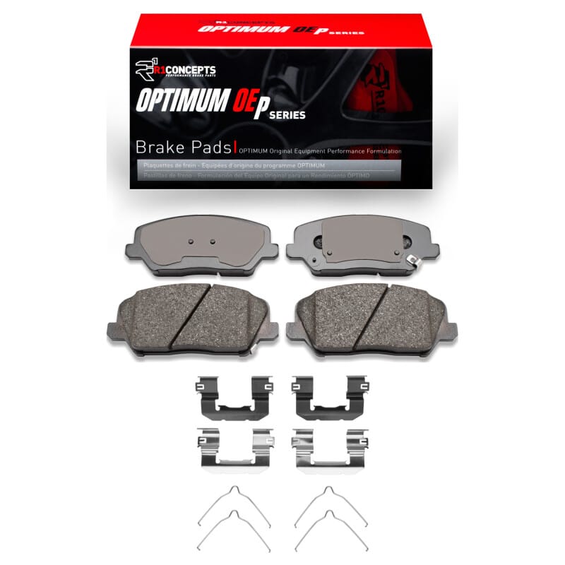 R1 Concepts — R1 16-17 Hyundai Veloster Front Optimum OE Pads & Hardware Kit
R1 Opt Pds & Hrdw Kt