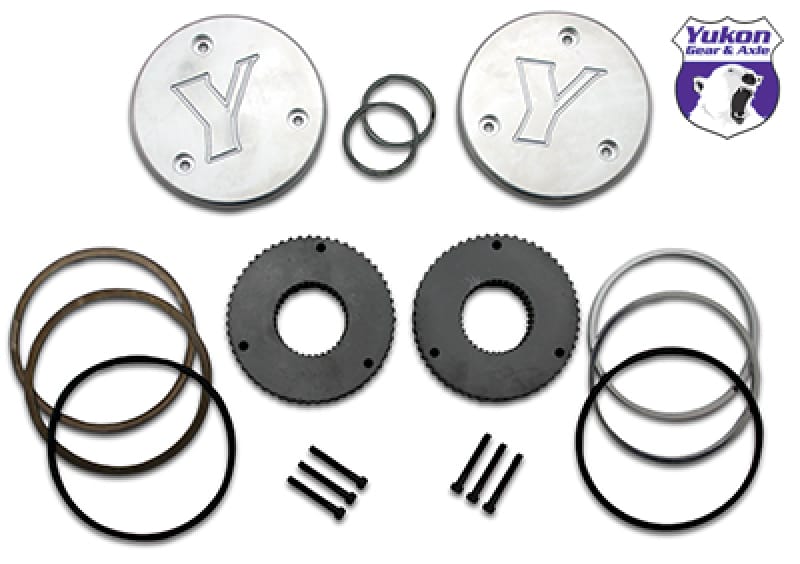 Yukon Gear & Axle — Yukon Gear Hardcore Drive Flange Kit For Dana 44 / 30 Spline Outer Stubs. Yukon Engraved Caps
Drive Flange Kit
