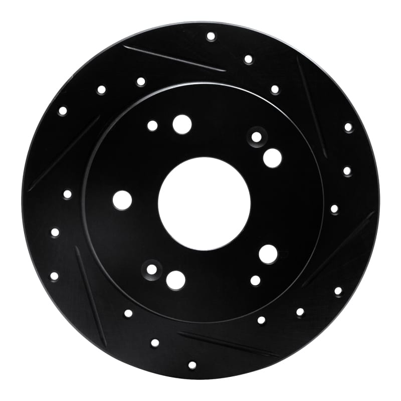 R1 Concepts — R1 97-06 Acura Integra Rear Right Drilled & Slotted Black Brake Rotor
R1 Brake Rotor Drill