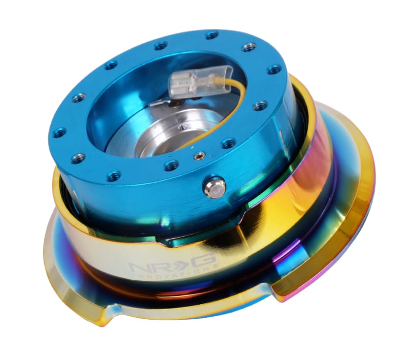 NRG — NRG Quick Release Gen 2.8 - New Blue Body / Neochrome Ring