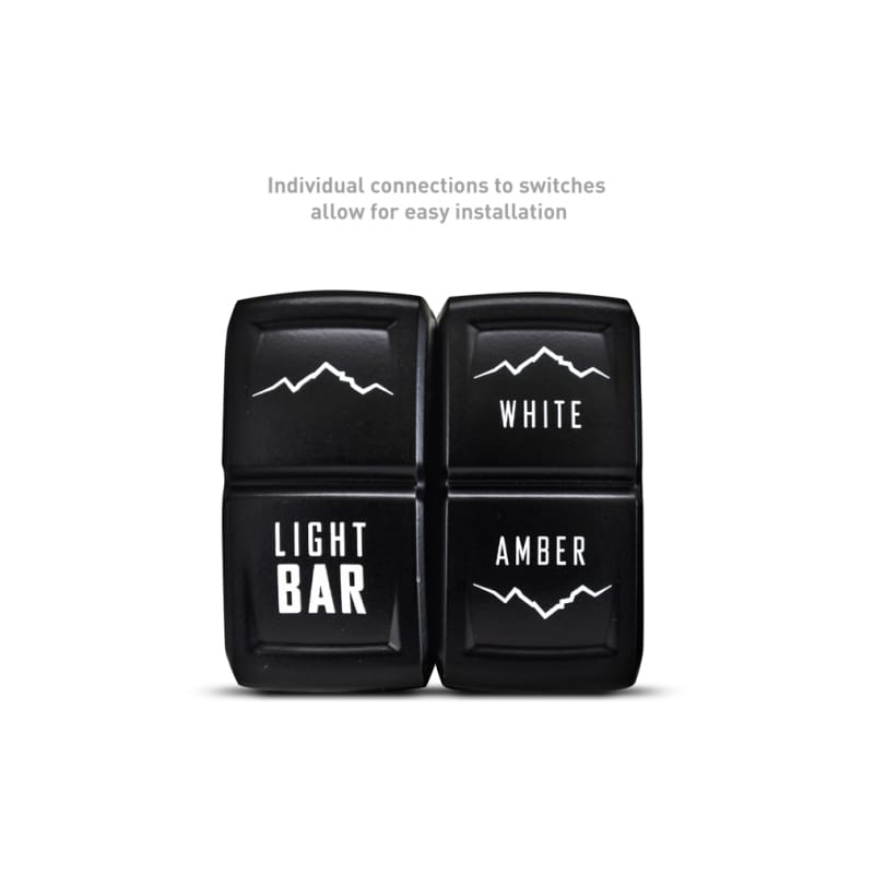 Borne Off-Road — Borne Off-Road Light Bar Wire Harness For 30-50in Bar