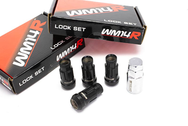 Wheel Mate — Wheel Mate WM14R 14x1.50 Wheel Locks Black 4 PCS