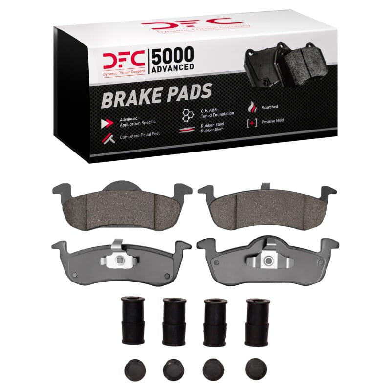 DFC — DFC 10-17 Ford Expedition Rear 5000 Advanced Ceramic Brake Pads and Hardware Kit
DFC Brake Pad Set
