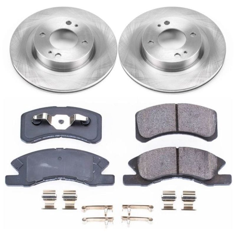 PowerStop — Power Stop 17-18 Mitsubishi Mirage Front Autospecialty Brake Kit