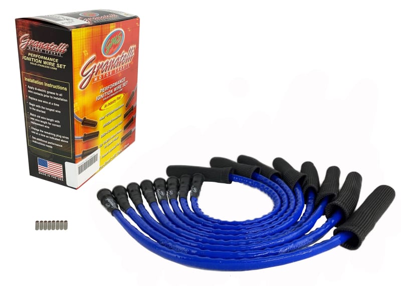 Granatelli Motor Sports — Granatelli 10-14 Ford 6.2L Perf Wire Set w/Inserts/Blue Hi-Temp Jacket/Black Fire Sleeve
Ignition Coil