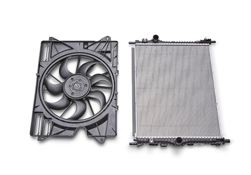 Ford Racing — Ford Racing 2024+ Ford Mustang Dark Horse Radiator w/ Fan
Radiator and Fan Kit