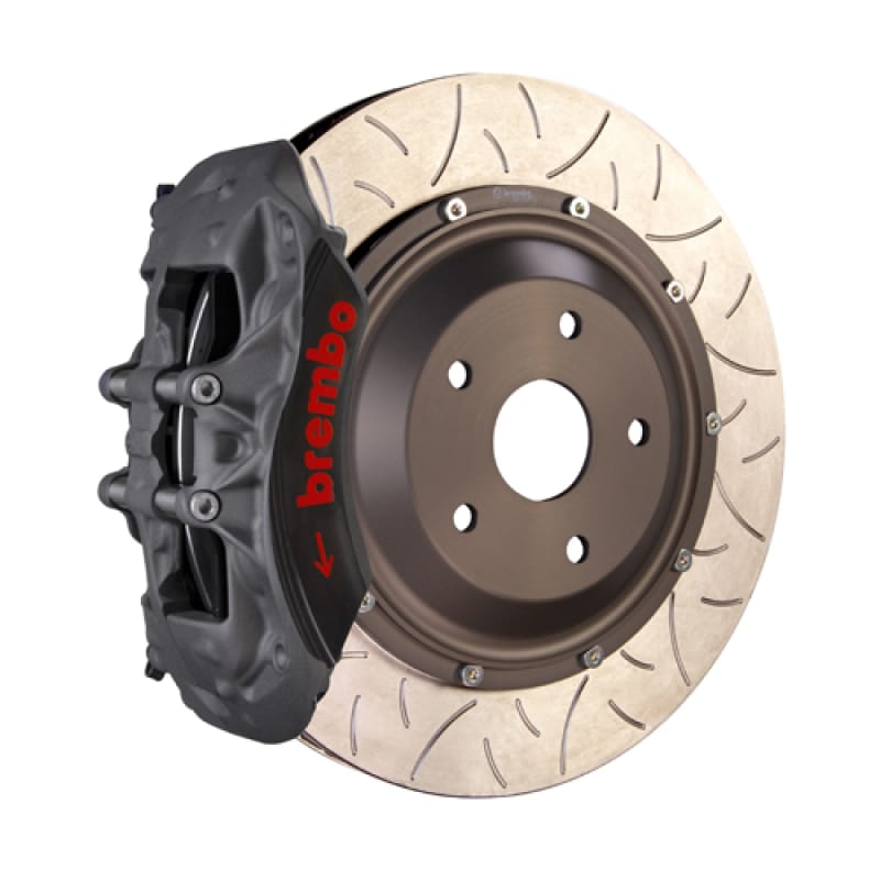 Brembo — Brembo 15-16 Porsche 981 Cayman GTS (PCCB Equipped) PISTA Front Race BBK 2pc 355x35x53a 2pc Rotor T3