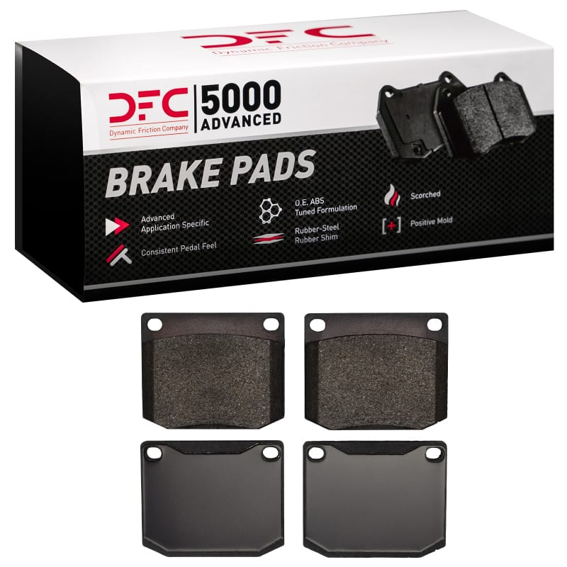 DFC — DFC 60-87 AC Cobra Front 5000 Advanced Low Metallic Brake Pads
DFC Brake Pad Set