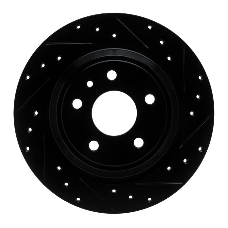 R1 Concepts — R1 13-20 Ford Fusion Rear Right Drilled & Slotted Black Brake Rotor
R1 Brake Rotor Drill