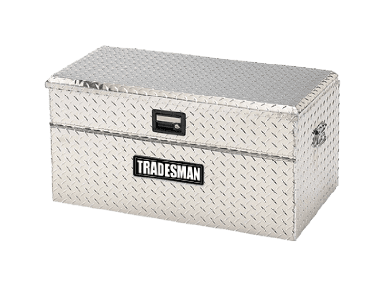Tradesman — Tradesman Aluminum Flush Mount Truck Tool Box Full/Wide (60in.) - Brite