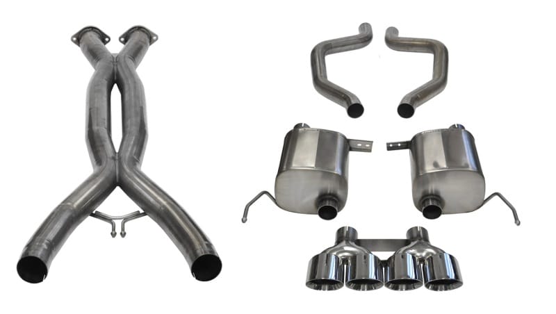 CORSA Performance — Corsa 2015+ Chevrolet Corvette C7 Z06 2.75in Dual Rear Xtreme Cat-Back Exhaust w/ Quad Polis
Exhaust