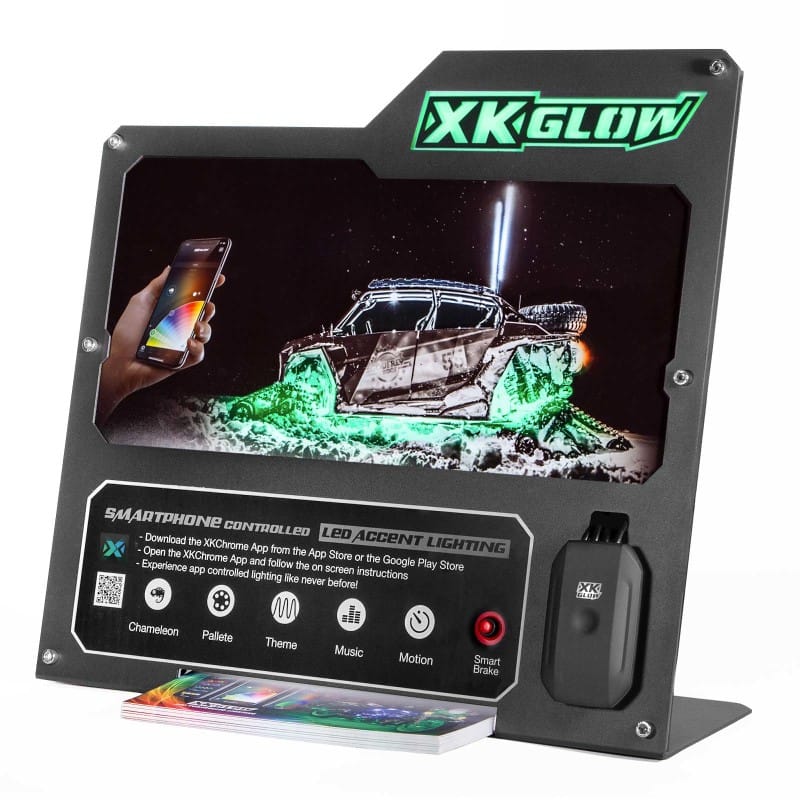 XKGLOW — XK Glow 2nd Gen Metal Countertop Display (UTV)