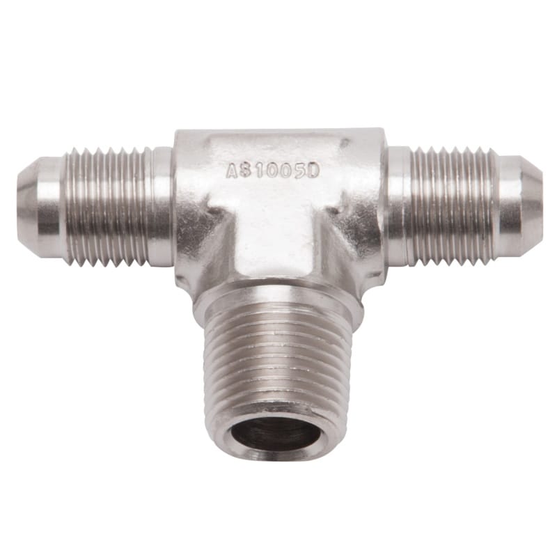 Russell — Russell Performance -6 AN to 3/8in NPT Flare to Pipe Tee Fitting
Adapter Fitting