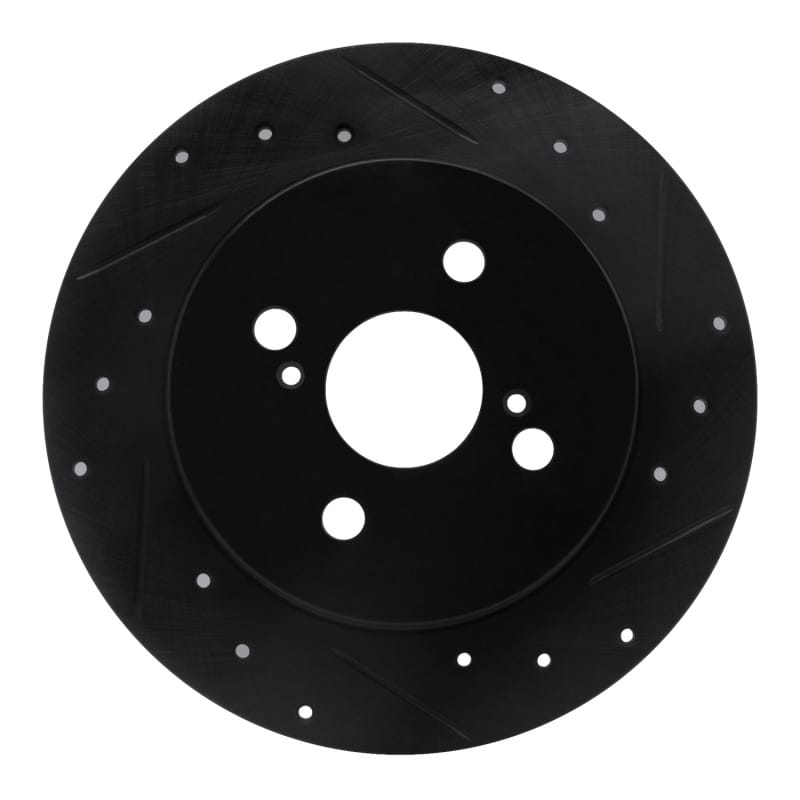 R1 Concepts — R1 12-18 Toyota Yaris (USA/Canada) Rear Right Drilled & Slotted Black Brake Rotor
R1 Brake Rotor Drill