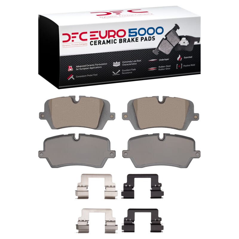 DFC — DFC 13-25 Land Rover Discovery Rear Euro 5000 Ceramic Brake Pads and Hardware Kit
DFC EURO Pads + HW