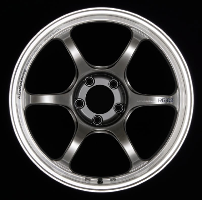 Advan — Advan RG-D2 18x9 +00 6x139.7 Machining and Racing Hyper Black Wheel