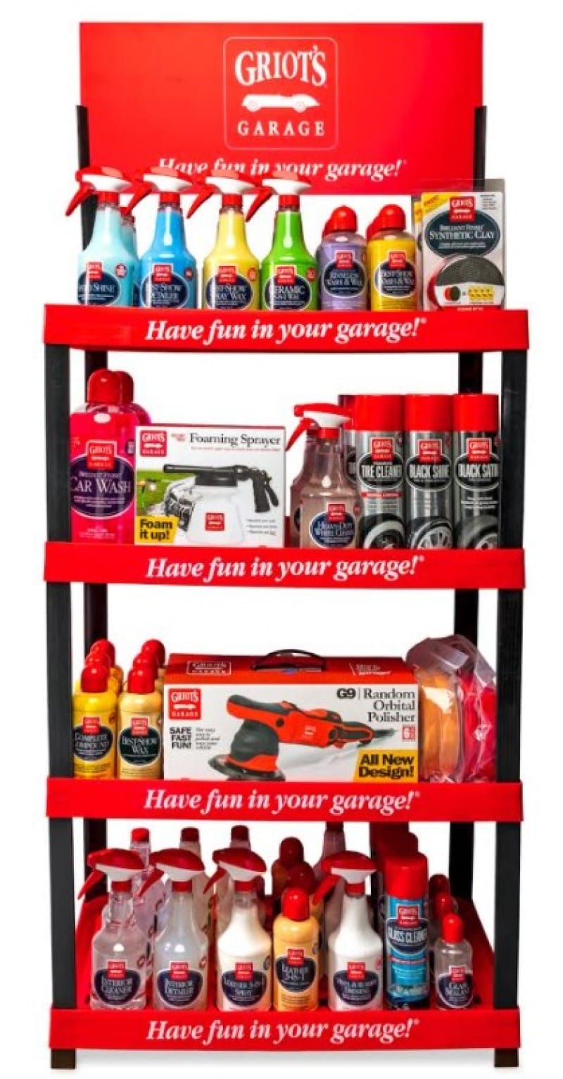 Griots Garage — Griots Garage Product Display Stand