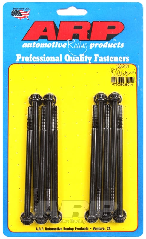 ARP — ARP Chevy LS1 LS4 LS6 LM7-5.3 LQ4-6.0 and RL4-4.8 12pt Intake Manifold Bolt Kit