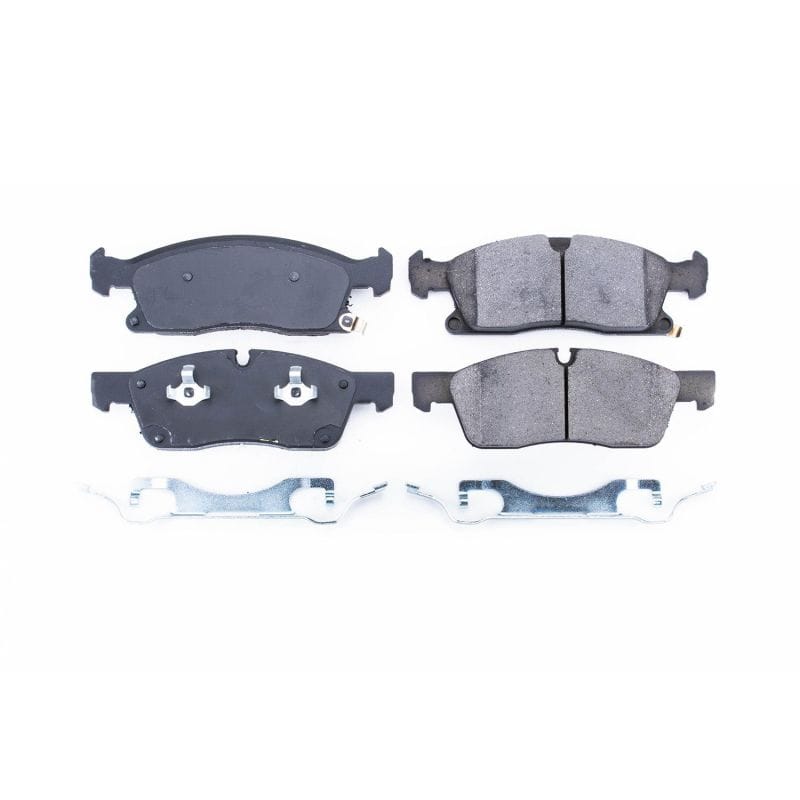 PowerStop — Power Stop 2017 Dodge Durango Front Z17 Evolution Ceramic Brake Pads w/Hardware
Z17 Brake Pads