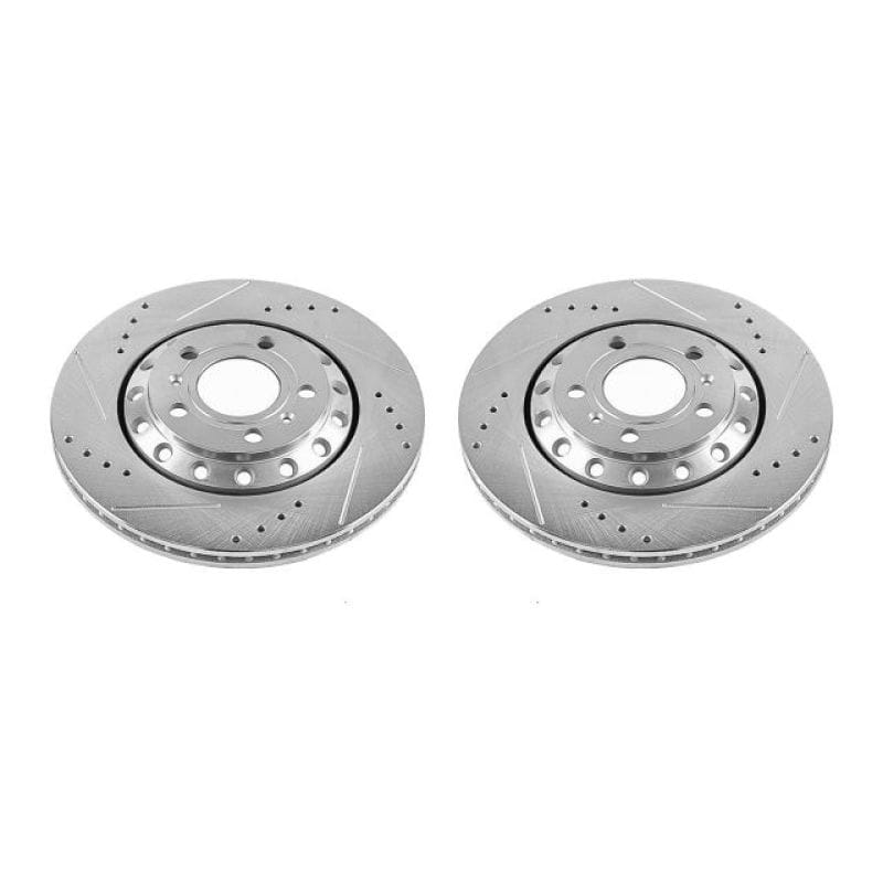 PowerStop — Power Stop 03-10 Audi A8 Quattro Rear Evolution Drilled & Slotted Rotors - Pair
PowerStop XPR