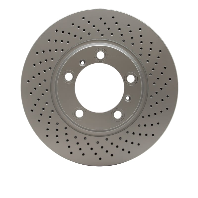 DFC — DFC 99-23 Porsche 718 Cayman Right Front Drilled GeoSPEC Coated Rotor
DFC Brake Rotor