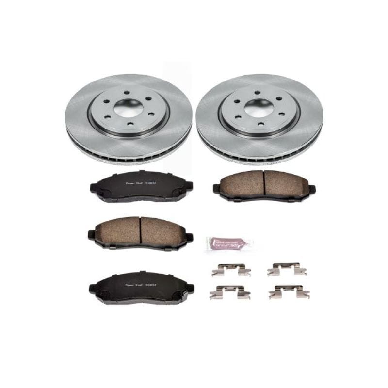 PowerStop — Power Stop 05-18 Nissan Frontier Front Autospecialty Brake Kit