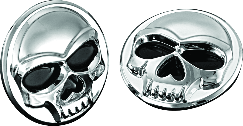 Kuryakyn — Universal Zombie Medallions 2 in. Diameter Chrome