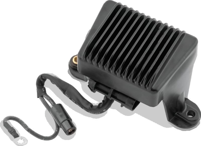 TwinPower — Twin Power 04-05 FLH FLT Voltage Regulator Black Replaces H-D 74505-04