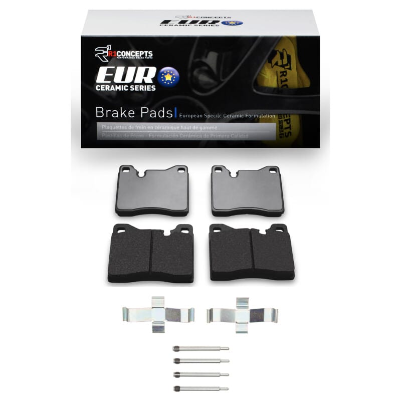 R1 Concepts — R1 69-76 BMW BAVARIA Front Euro Ceramic Pads & Hardware Kit
R1 Euro Ceramic Pads