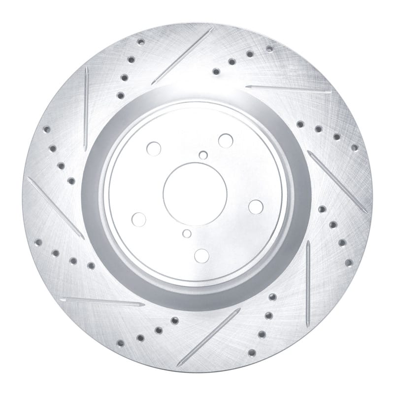 R1 Concepts — R1 18-25 Subaru WRX STI Front Left Drilled & Slotted Silver Brake Rotor
R1 Brake Rotor Drill