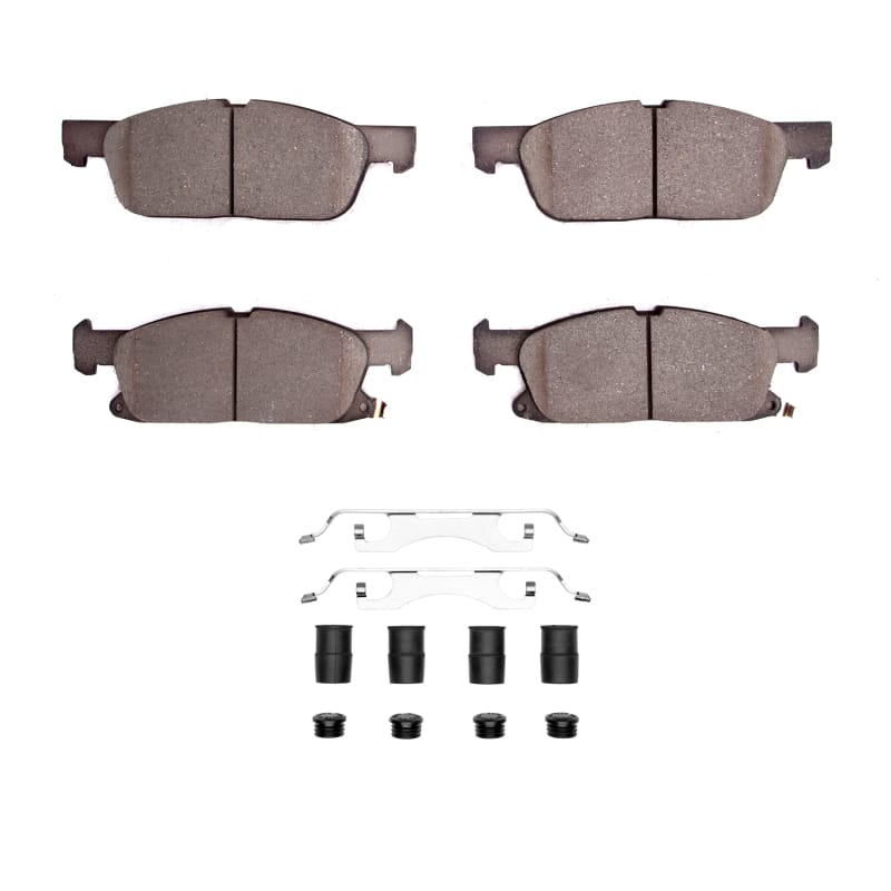 DFC — DFC 17-20 Ford Fusion Front 5000 Advanced Ceramic Brake Pads and Hardware Kit
DFC Brake Pad Set