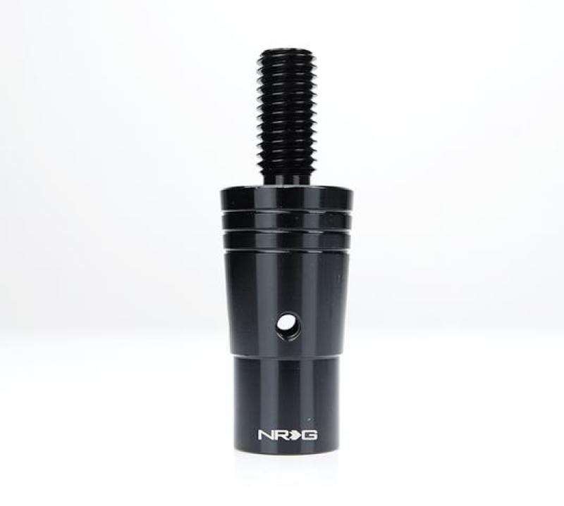 NRG — NRG 14mm Euro Aluminum Adapter w/ M10x1.5 Thread Pitch - Black