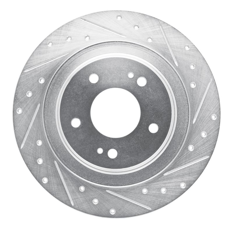 R1 Concepts — R1 13-25 Mitsubishi Outlander PHEV Rear Right Drilled & Slotted Silver Brake Rotor
R1 Brake Rotor Drill