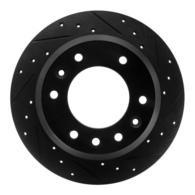 R1 Concepts — R1 06-14 Hyundai Entourage Rear Right Drilled & Slotted Black Brake Rotor
R1 Brake Rotor Drill