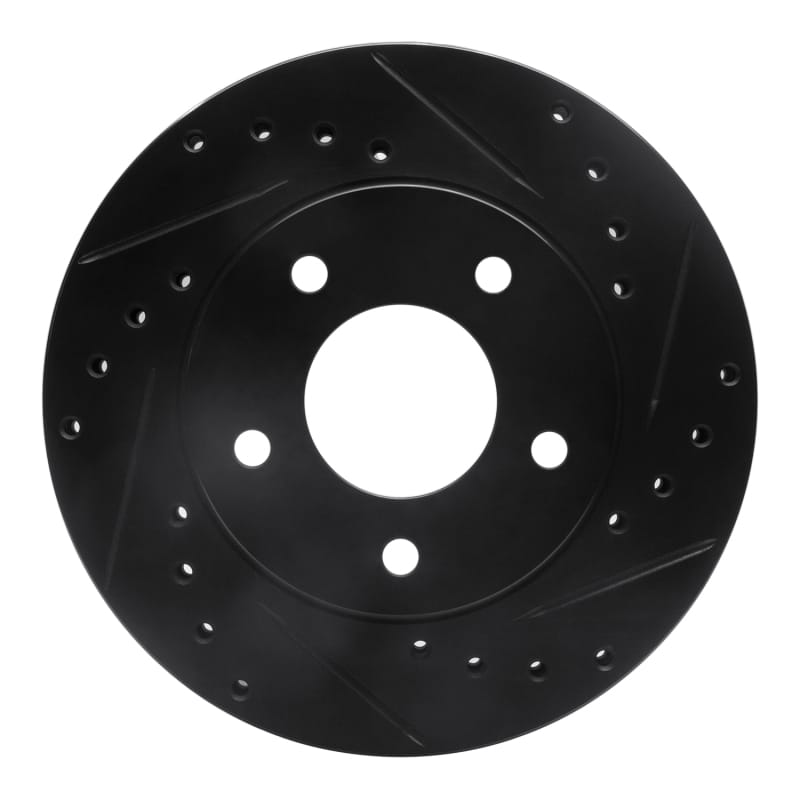 R1 Concepts — R1 88-96 Buick Regal Front Right Drilled & Slotted Black Brake Rotor
R1 Brake Rotor Drill