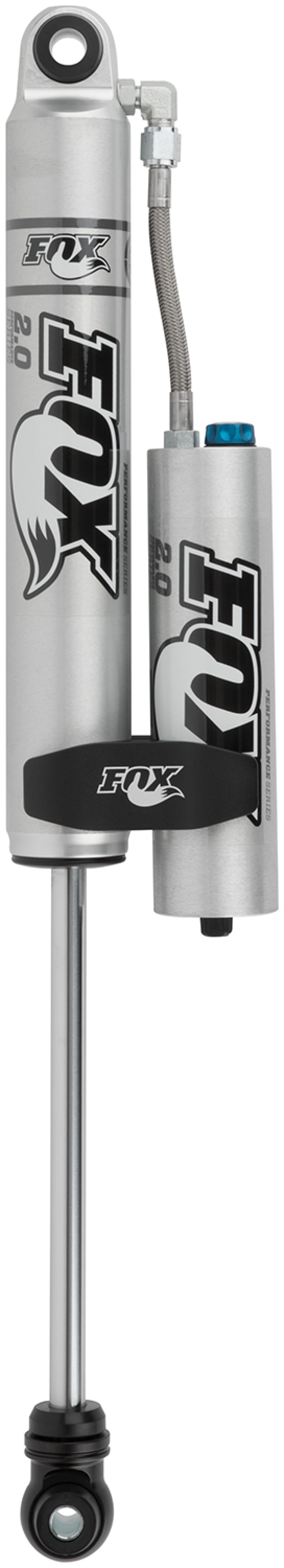 FOX — Fox 2.0 Factory Series 6.5in. Smooth Body Res. Shock w/CD Adj. (Alum) Std Travel / Eyelet Ends - Blk
2.0 Shock