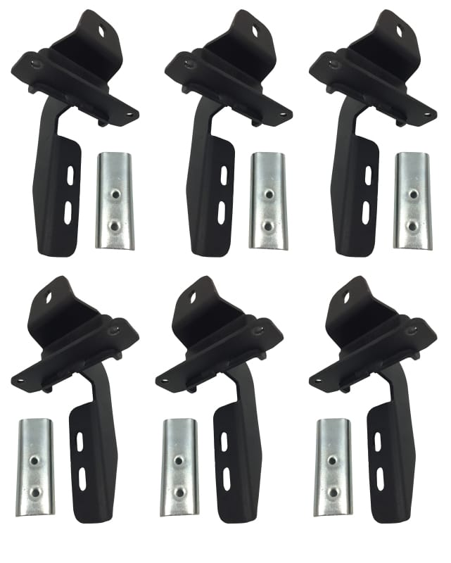 Go Rhino — Go Rhino 18-20 Jeep Wrangler JLU Brackets for OE Xtreme Cab Length SideSteps
OE Xtreme Brackets