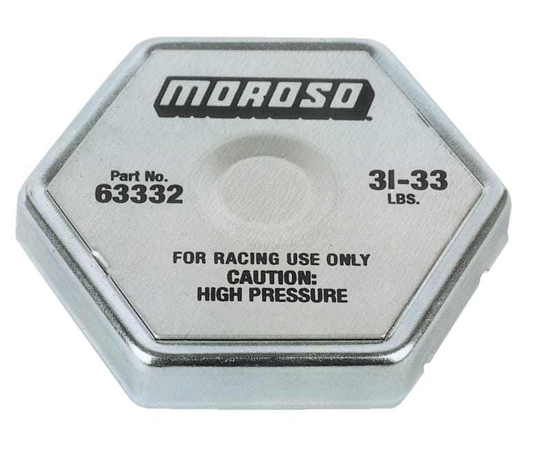 Moroso — Moroso Racing Radiator Cap - 31-33lbs