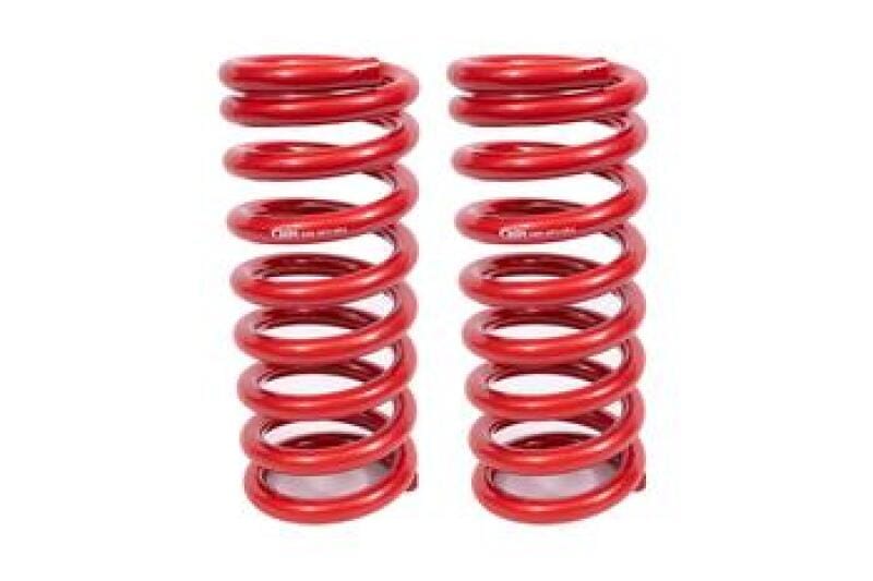 BMR Suspension — BMR 67-69 Chevrolet Camaro / Pontiac Firebird 3in Drop Small Block Front Lowering Springs - Red