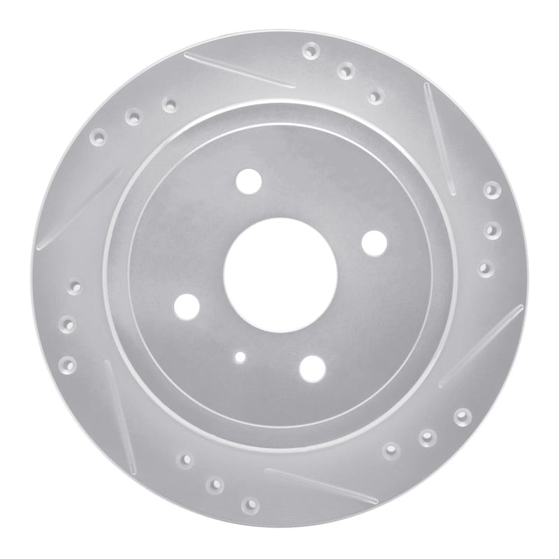 R1 Concepts — R1 83-89 Isuzu Impulse Rear Right Drilled & Slotted Silver Brake Rotor
R1 Brake Rotor Drill