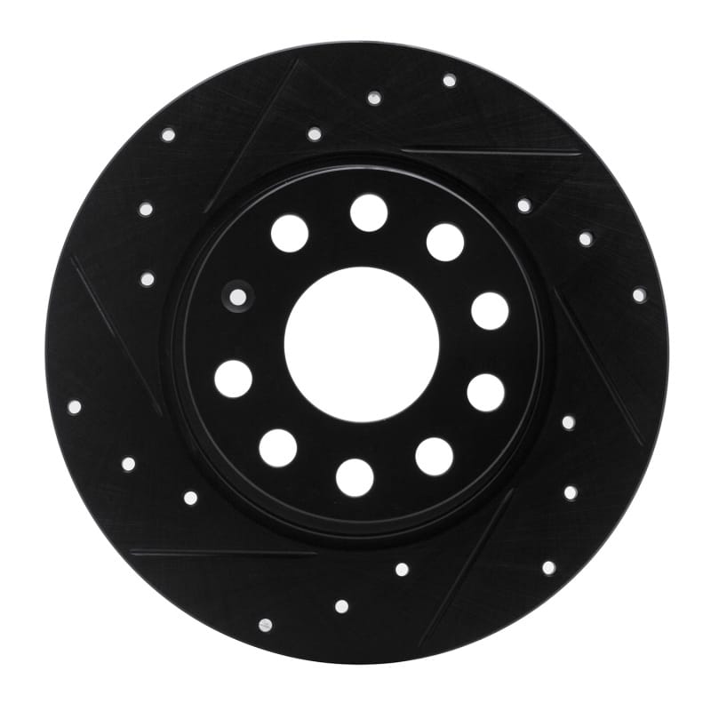 R1 Concepts — R1 05-25 Audi A3 (Mexico) Rear Left Drilled & Slotted Black Brake Rotor
R1 Brake Rotor Drill
