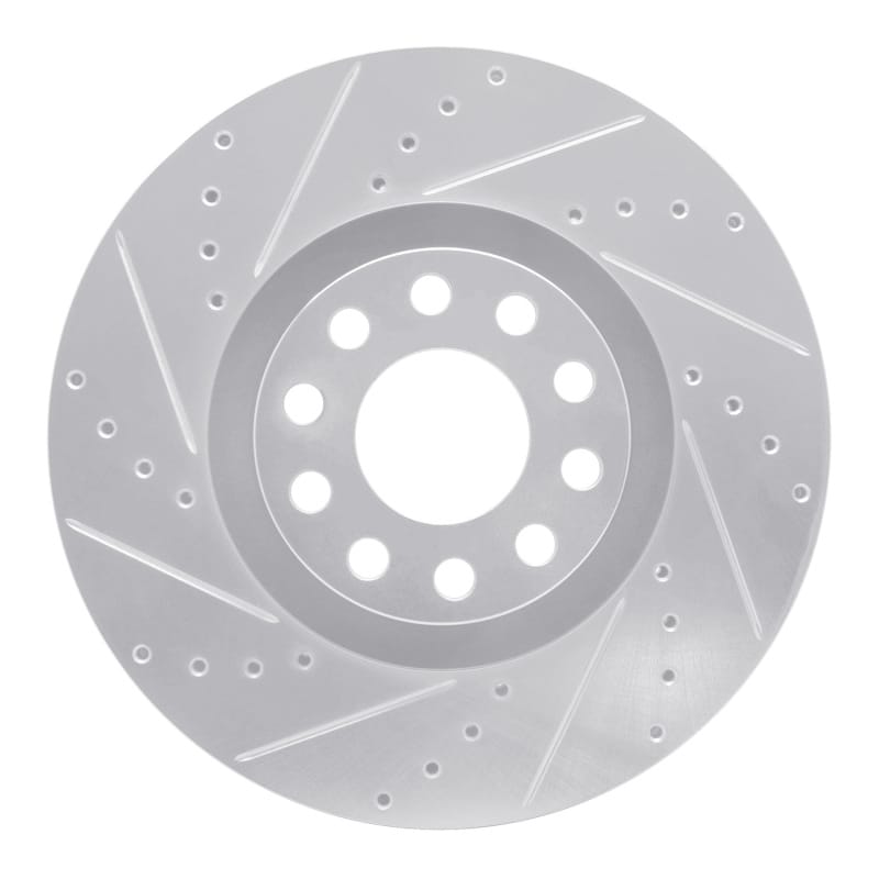 R1 Concepts — R1 00-03 Audi A8 Front Left Drilled & Slotted Silver Brake Rotor
R1 Brake Rotor Drill