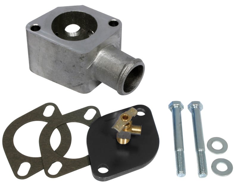 Moroso — Moroso Chevrolet Waterneck Bleeder Kit - Cast Aluminum
