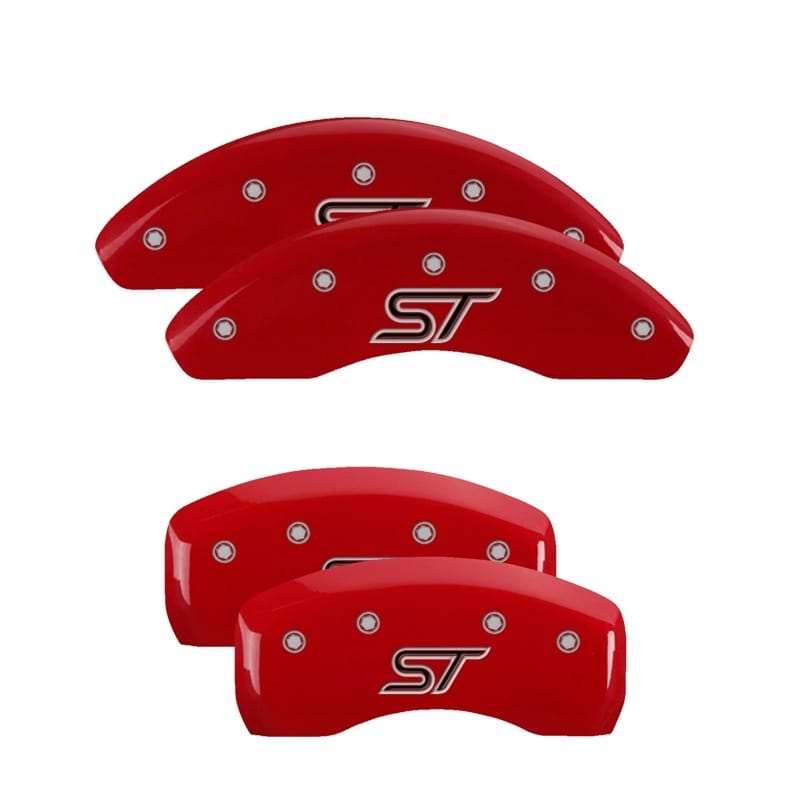 MGP — MGP 4 Caliper Covers Engraved Front & Rear ST Red finish silver ch
Caliper Covers