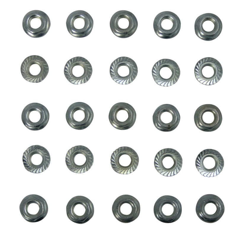 Moroso — Moroso Oil Pan Nuts - 5/16in x 24in - 25 Pack