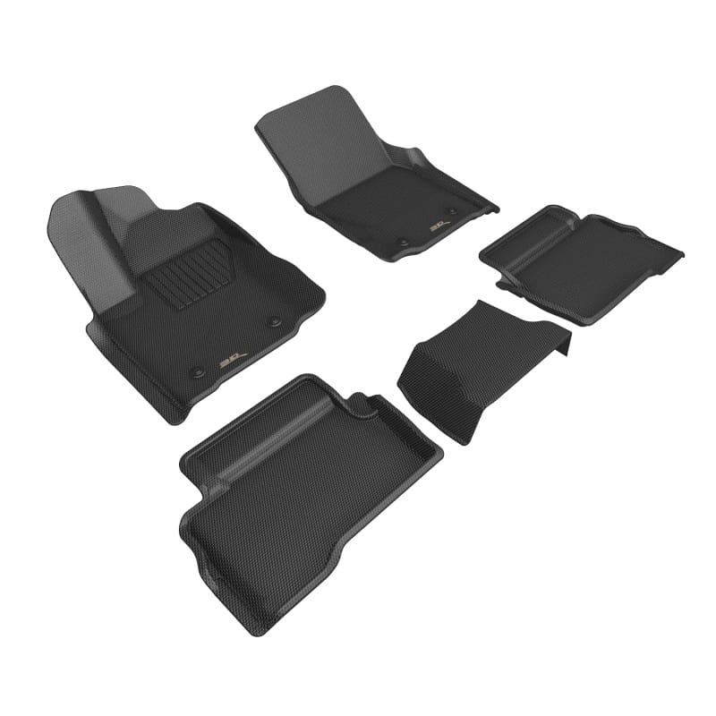 3D MAXpider — 3D MAXpider 24 Toyota Tacoma Double Cab Kagu R1 R2 - Black
Floor Mat Set